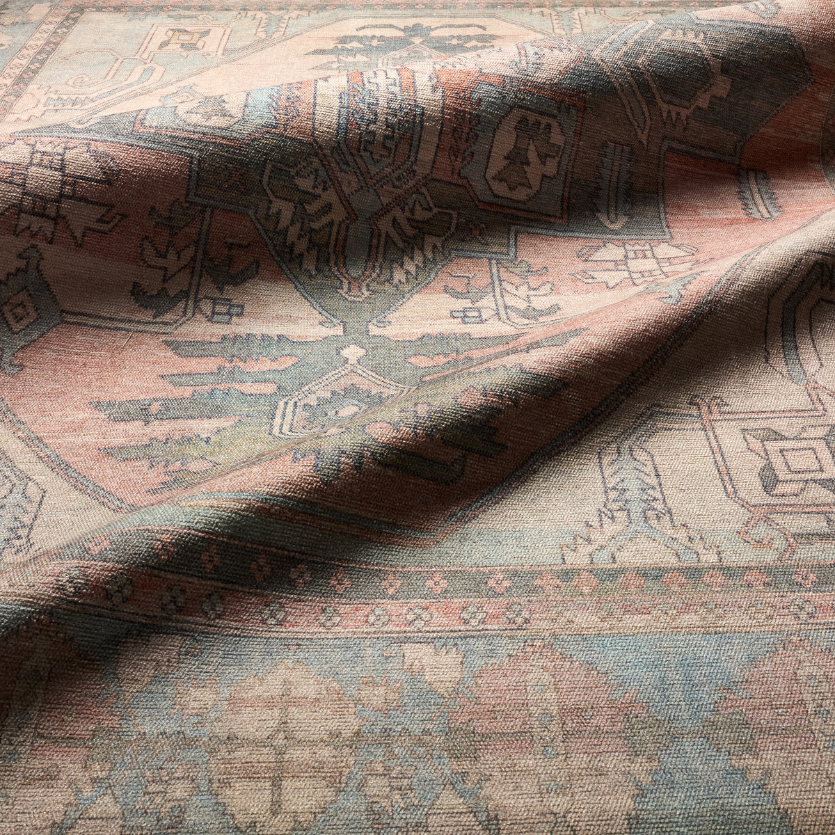 Kindred Savine KND19 Orange/Blue Rug - Chapin Furniture