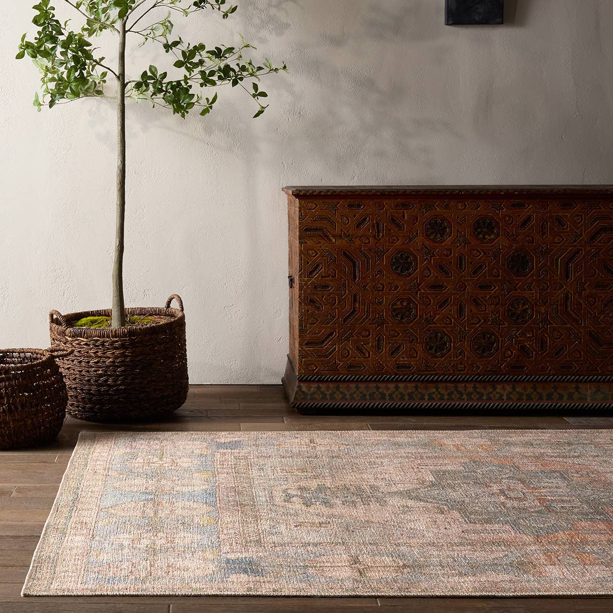 Kindred Savine KND19 Orange/Blue Rug - Chapin Furniture