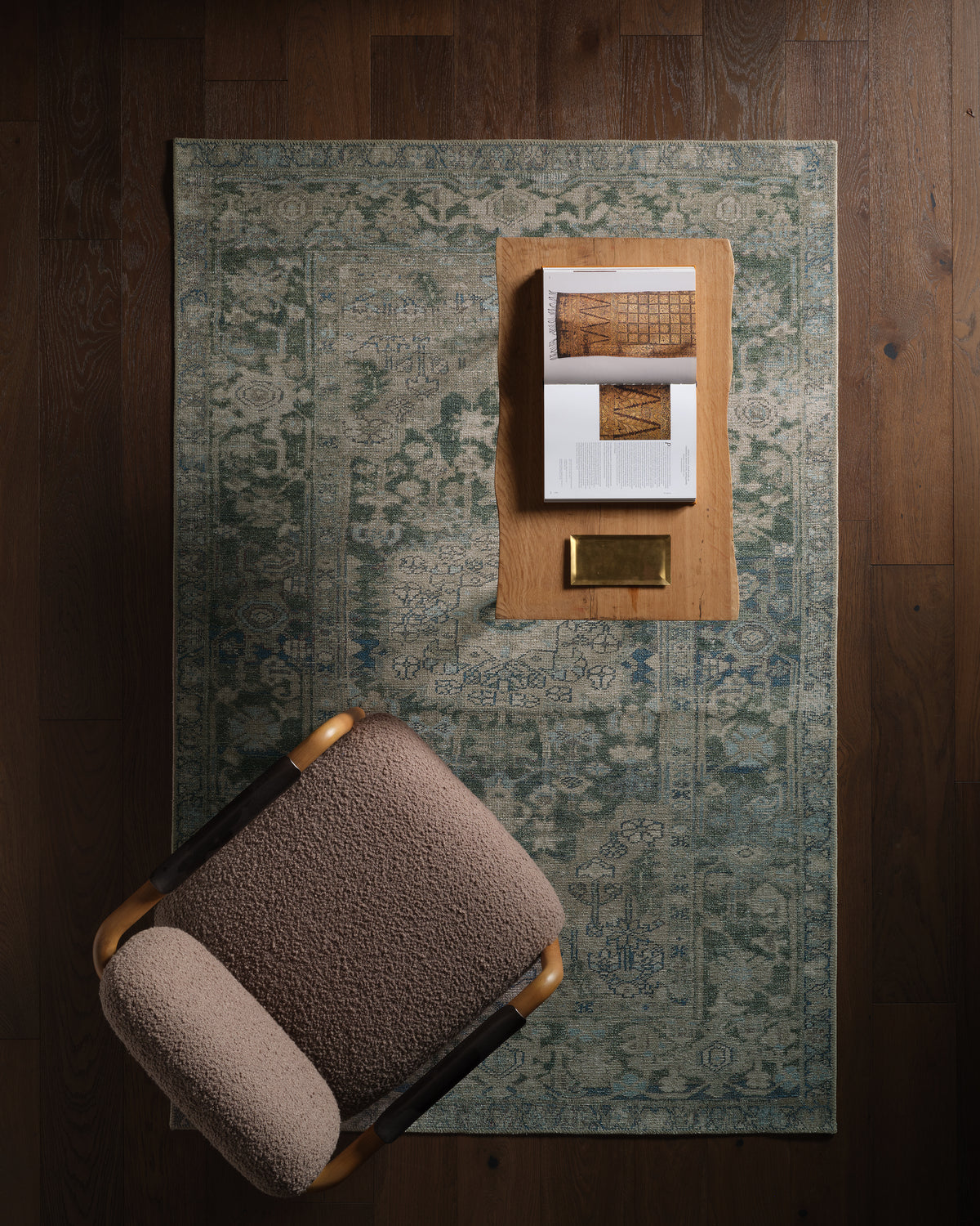 Kindred Geonna KND21 Green/Tan Rug - Chapin Furniture
