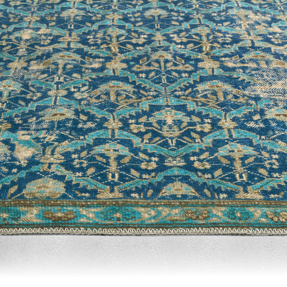Kindred Meryem KND22 Blue/Green Rug - Chapin Furniture