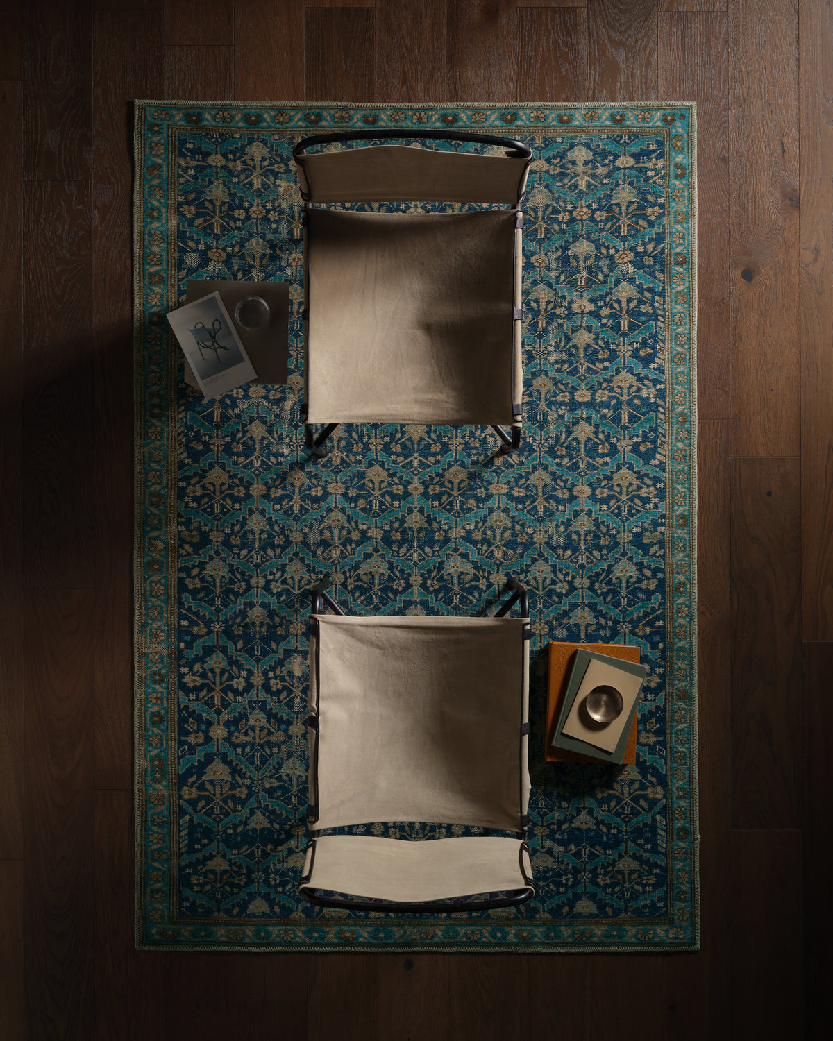 Kindred Meryem KND22 Blue/Green Rug - Chapin Furniture