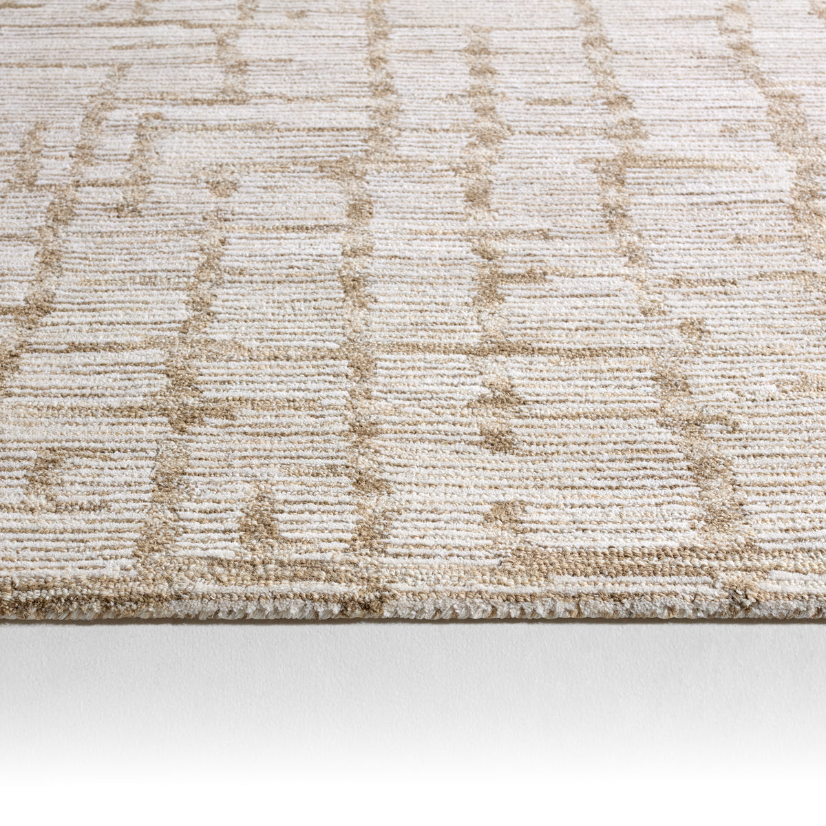 Labyrinth Herculean LAB02 Caramel/Cream Rug - Chapin Furniture