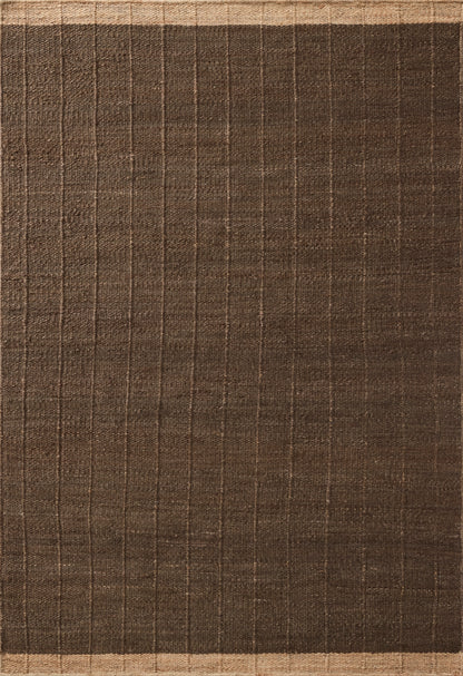 Magnolia Home Laken 01 Chocolate/Natural Rug - Chapin Furniture