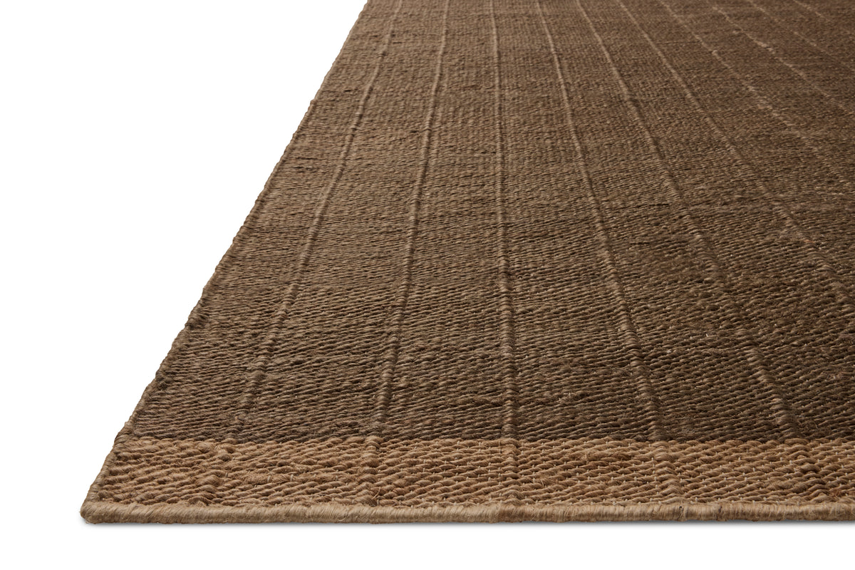 Magnolia Home Laken 01 Chocolate/Natural Rug - Chapin Furniture