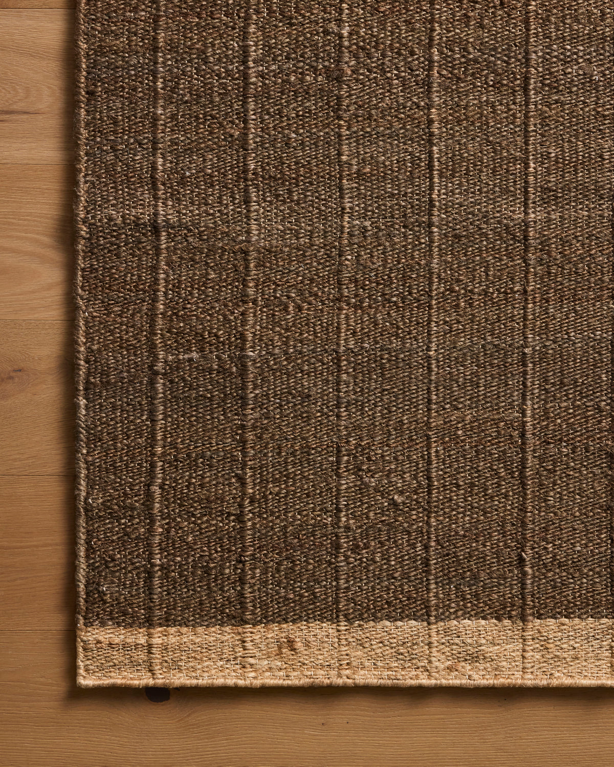 Magnolia Home Laken 01 Chocolate/Natural Rug - Chapin Furniture