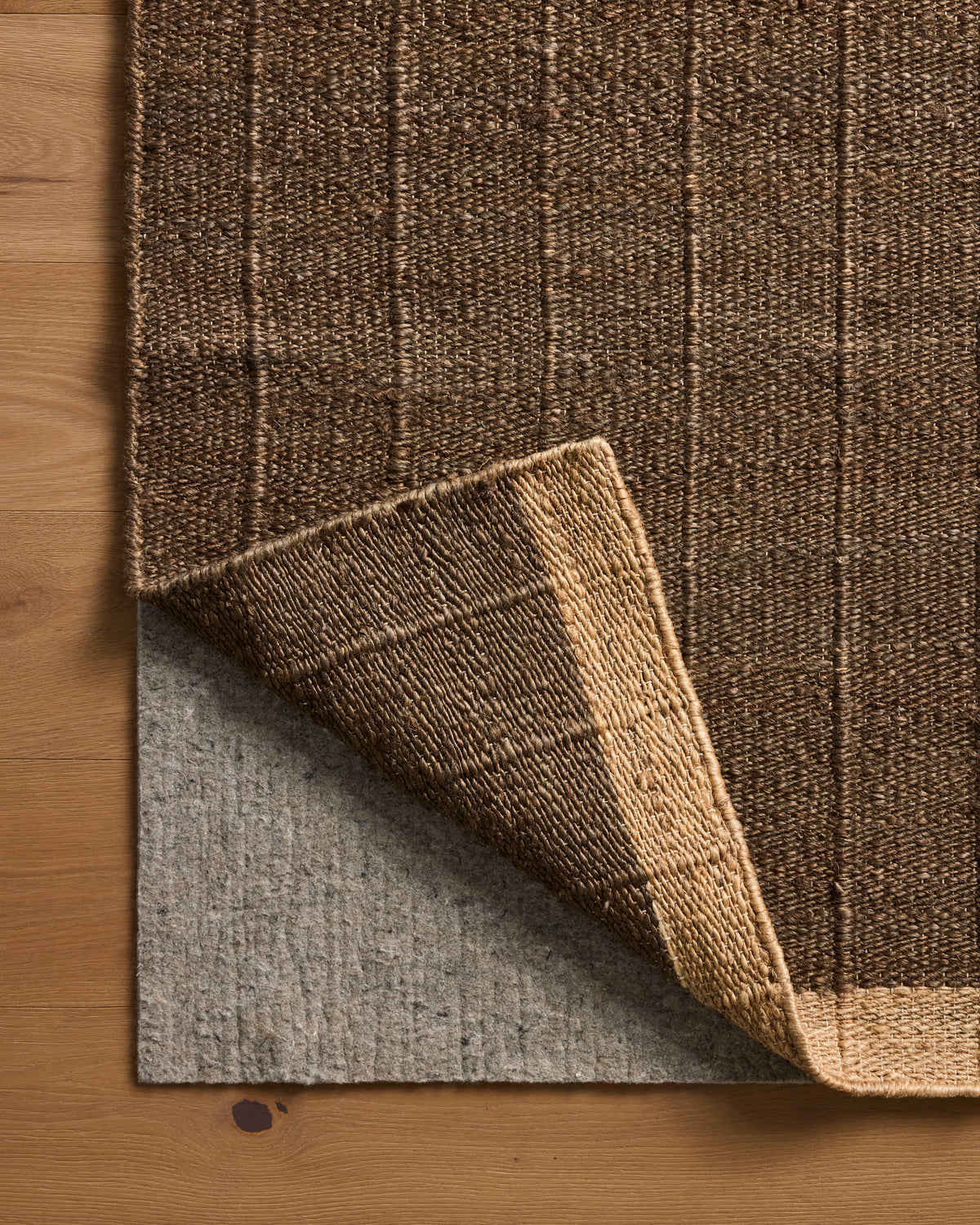 Magnolia Home Laken 01 Chocolate/Natural Rug - Chapin Furniture