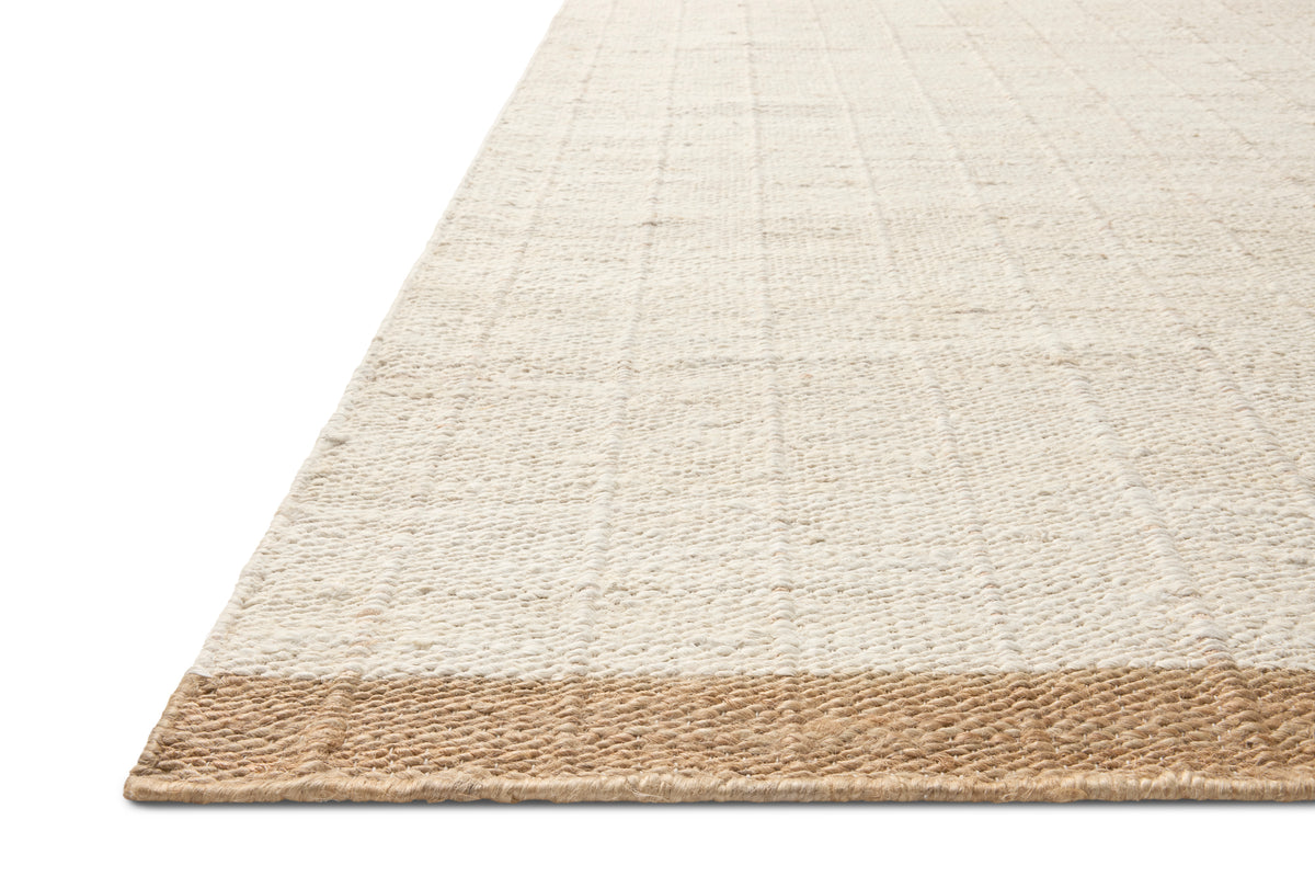 Magnolia Home Laken 01 Ivory/Natural Rug - Chapin Furniture