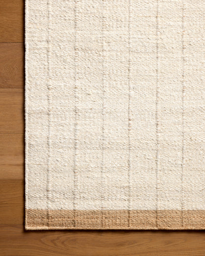 Magnolia Home Laken 01 Ivory/Natural Rug - Chapin Furniture
