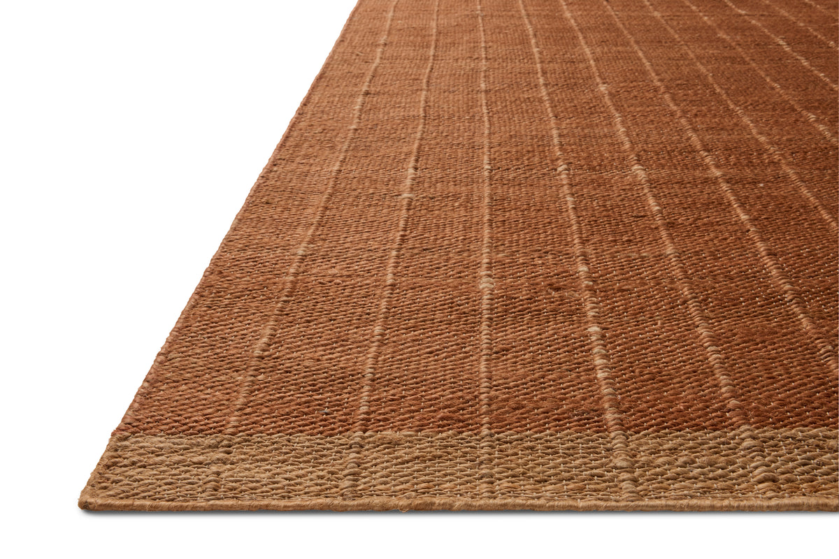 Magnolia Home Laken 01 Rust/Natural Rug - Chapin Furniture