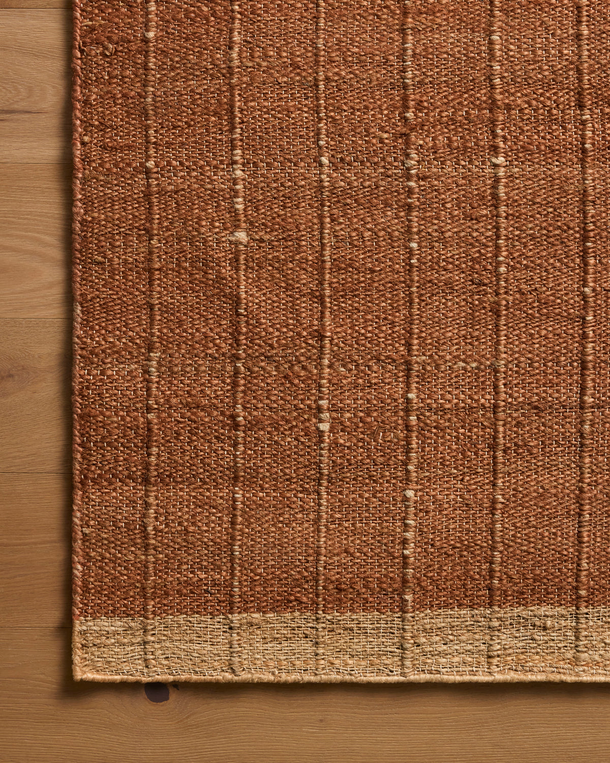 Magnolia Home Laken 01 Rust/Natural Rug - Chapin Furniture