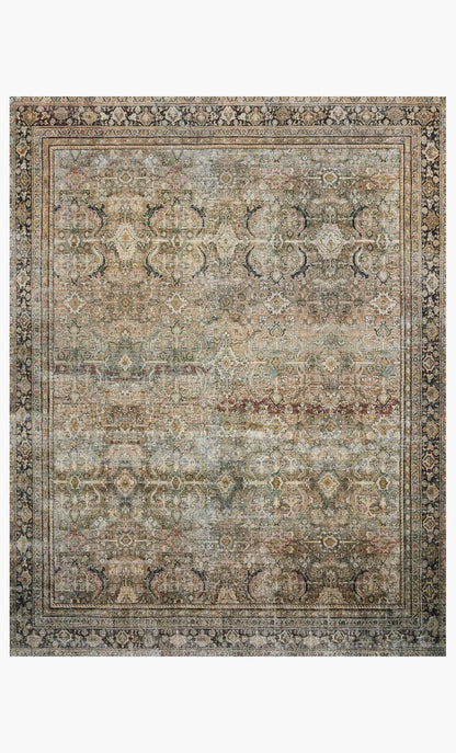 Loloi Layla Olive/Charcoal Rug - Chapin Furniture