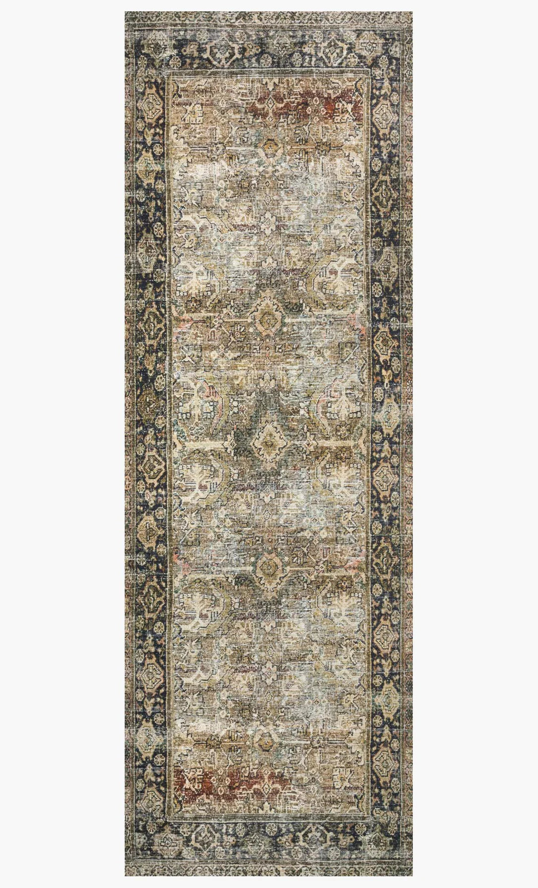Loloi Layla Olive/Charcoal Rug - Chapin Furniture