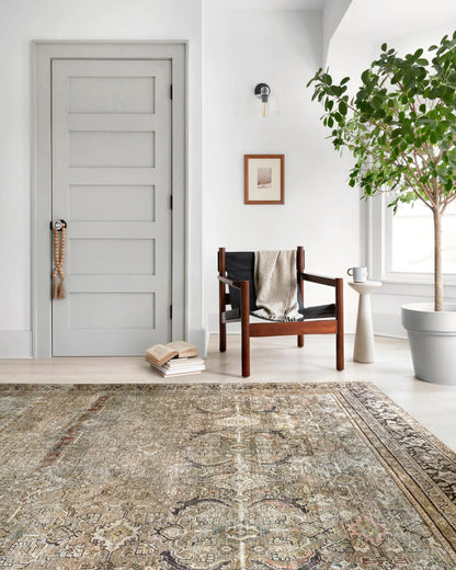 Loloi Layla Olive/Charcoal Rug - Chapin Furniture