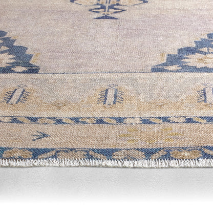 Lumal Debolo LML05 Tan/Blue Rug - Chapin Furniture