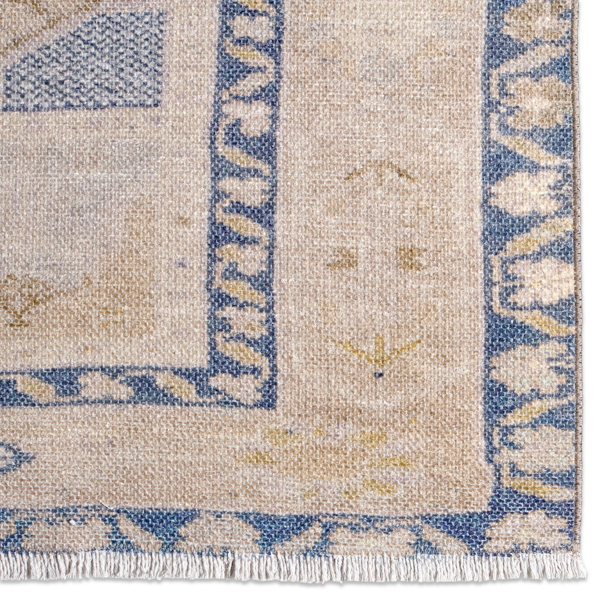 Lumal Debolo LML05 Tan/Blue Rug - Chapin Furniture