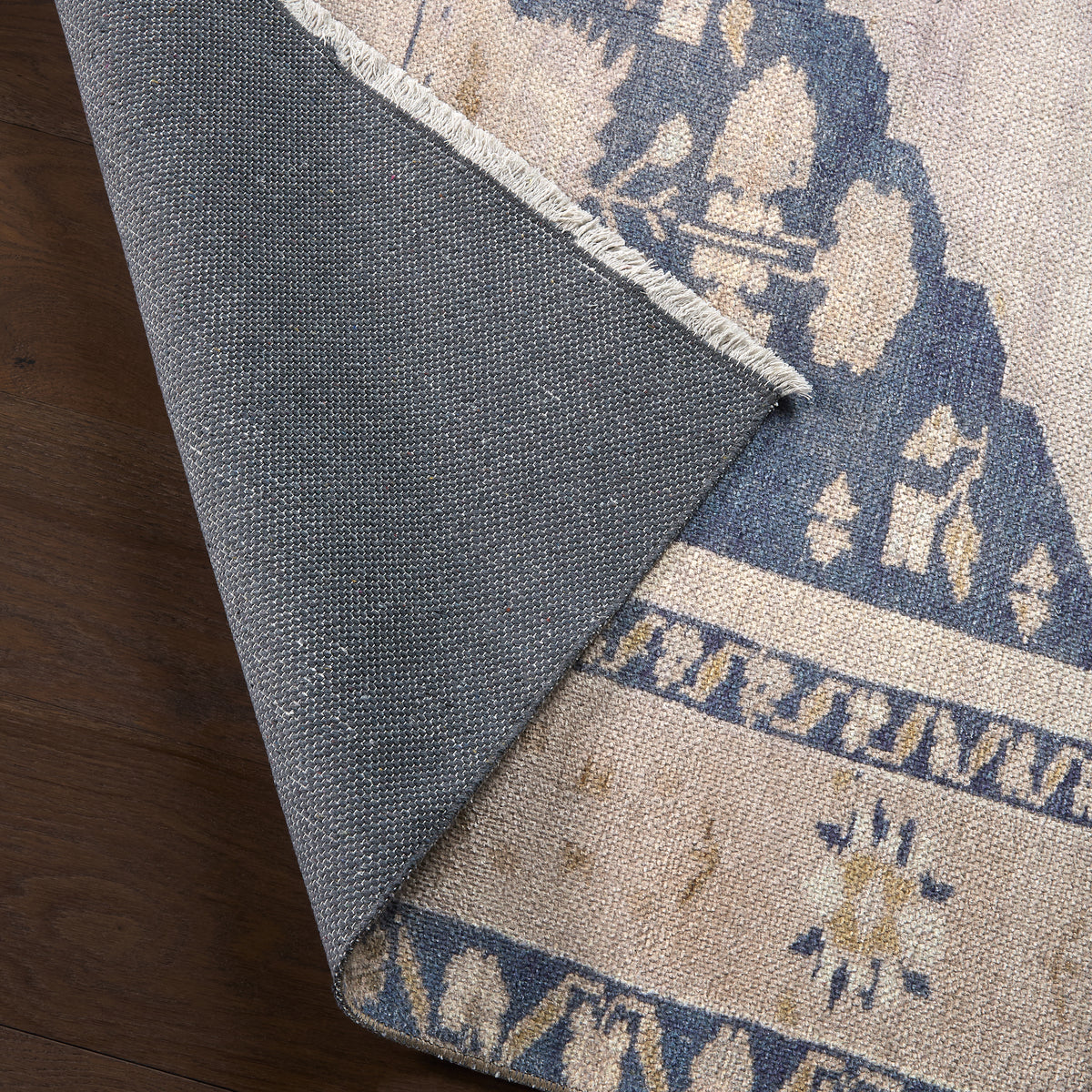 Lumal Debolo LML05 Tan/Blue Rug - Chapin Furniture