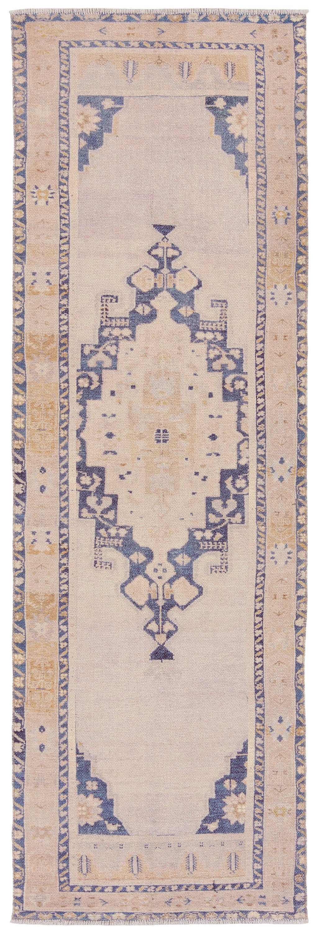 Lumal Debolo LML05 Tan/Blue Rug - Chapin Furniture