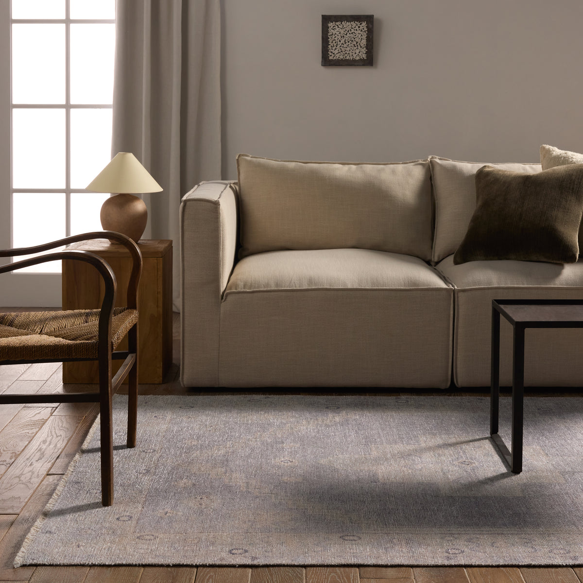 Lumal Wrein LML06 Blue/Gray Rug - Chapin Furniture