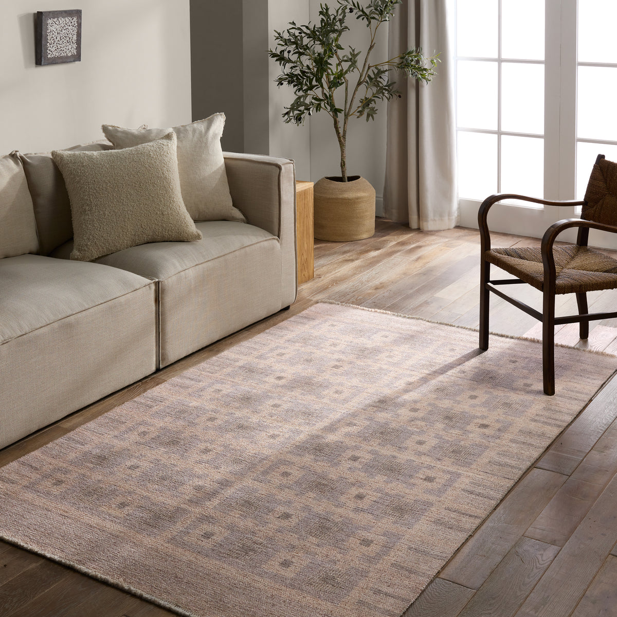 Lumal Vala LML07 Blue/Tan Rug - Chapin Furniture