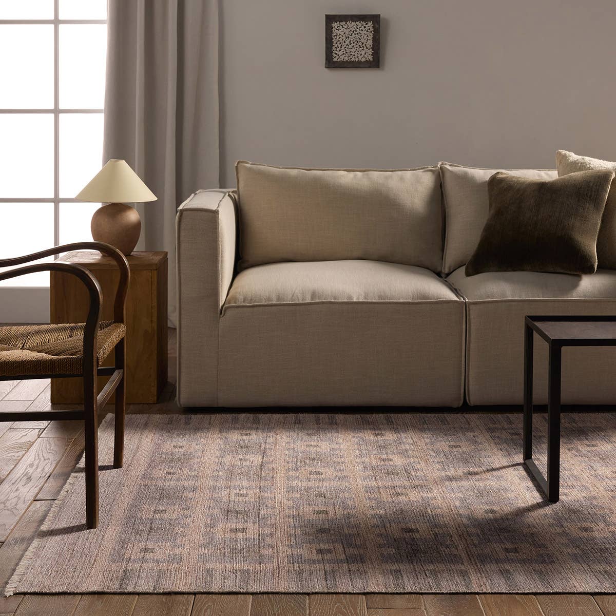 Lumal Vala LML07 Blue/Tan Rug - Chapin Furniture