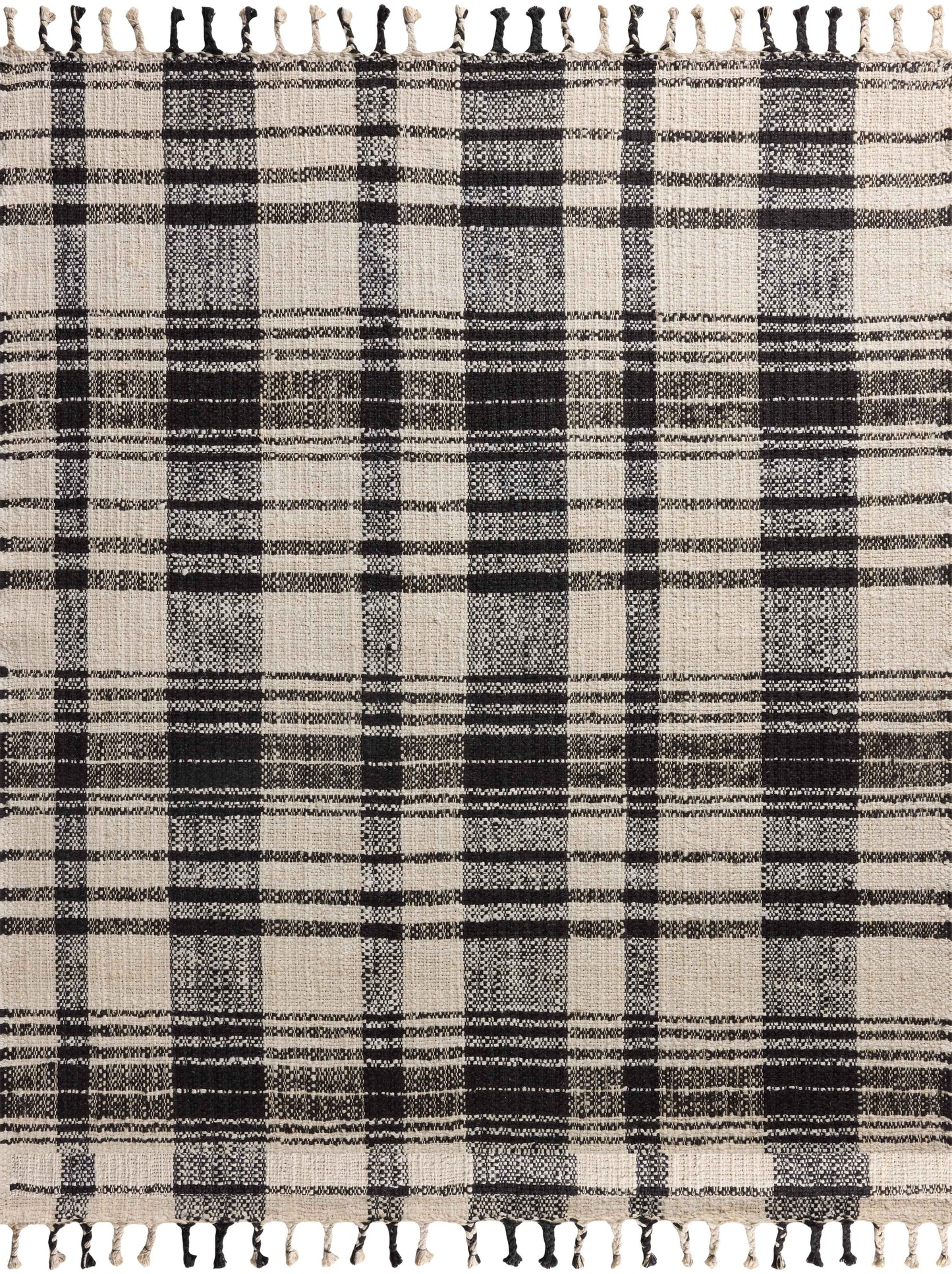 Magnolia Home Louie 04 Ivory/Black Rug - Chapin Furniture