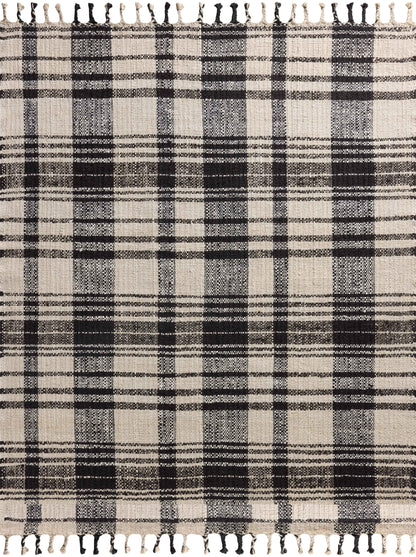 Magnolia Home Louie 04 Ivory/Black Rug - Chapin Furniture