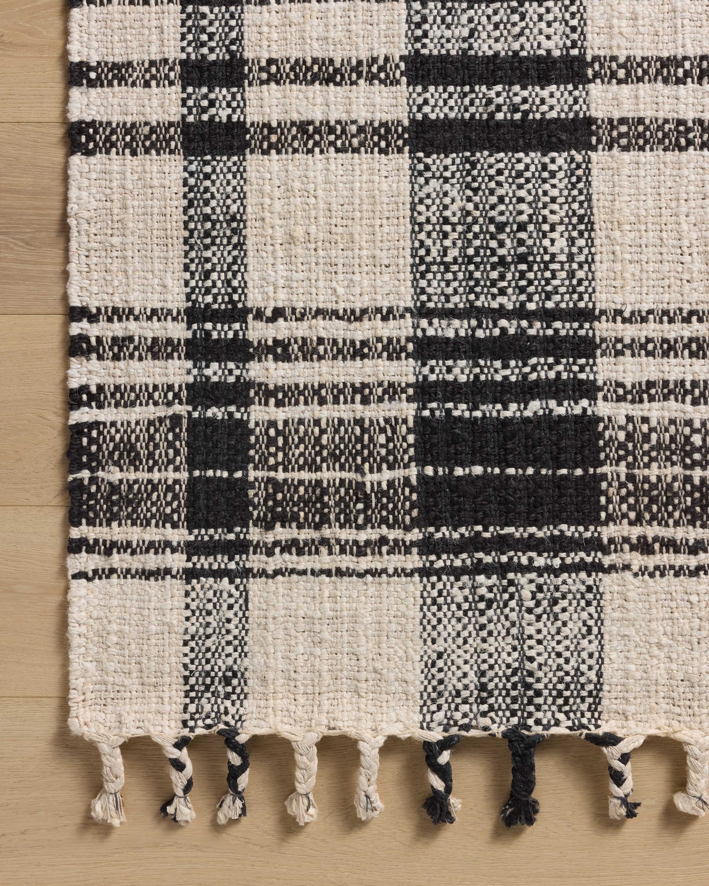 Magnolia Home Louie 04 Ivory/Black Rug - Chapin Furniture