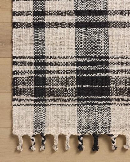 Magnolia Home Louie 04 Ivory/Black Rug - Chapin Furniture