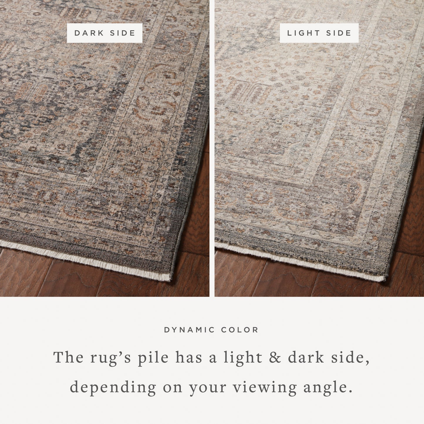 Lyra 02 Rug- Denim/Pebble - Chapin Furniture