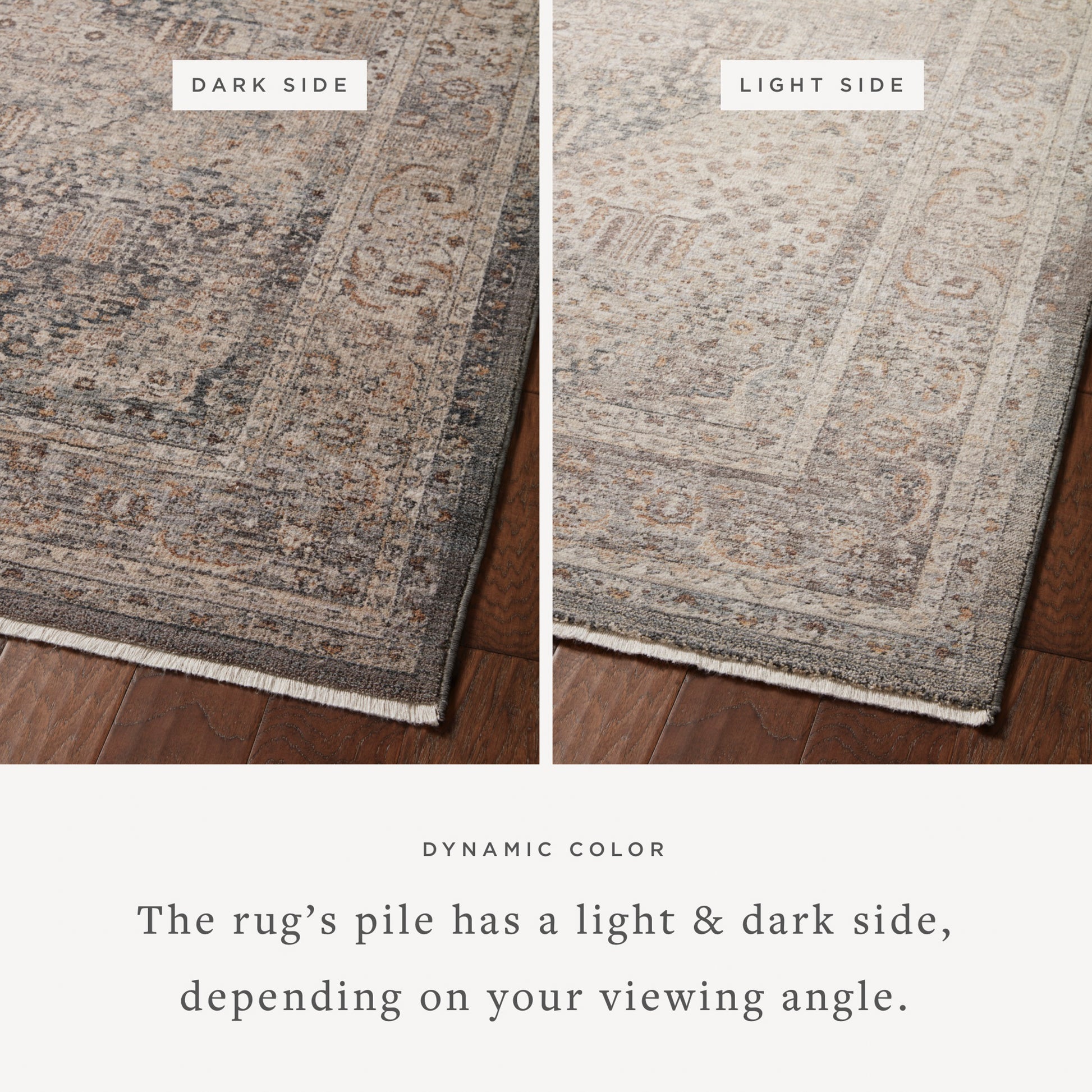 Lyra 02 Rug- Denim/Pebble - Chapin Furniture
