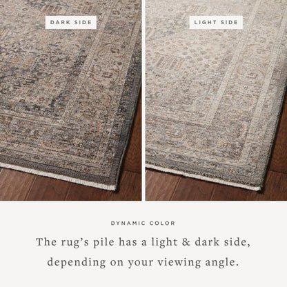 Lyra 02 Rug- Denim/Pebble - Chapin Furniture