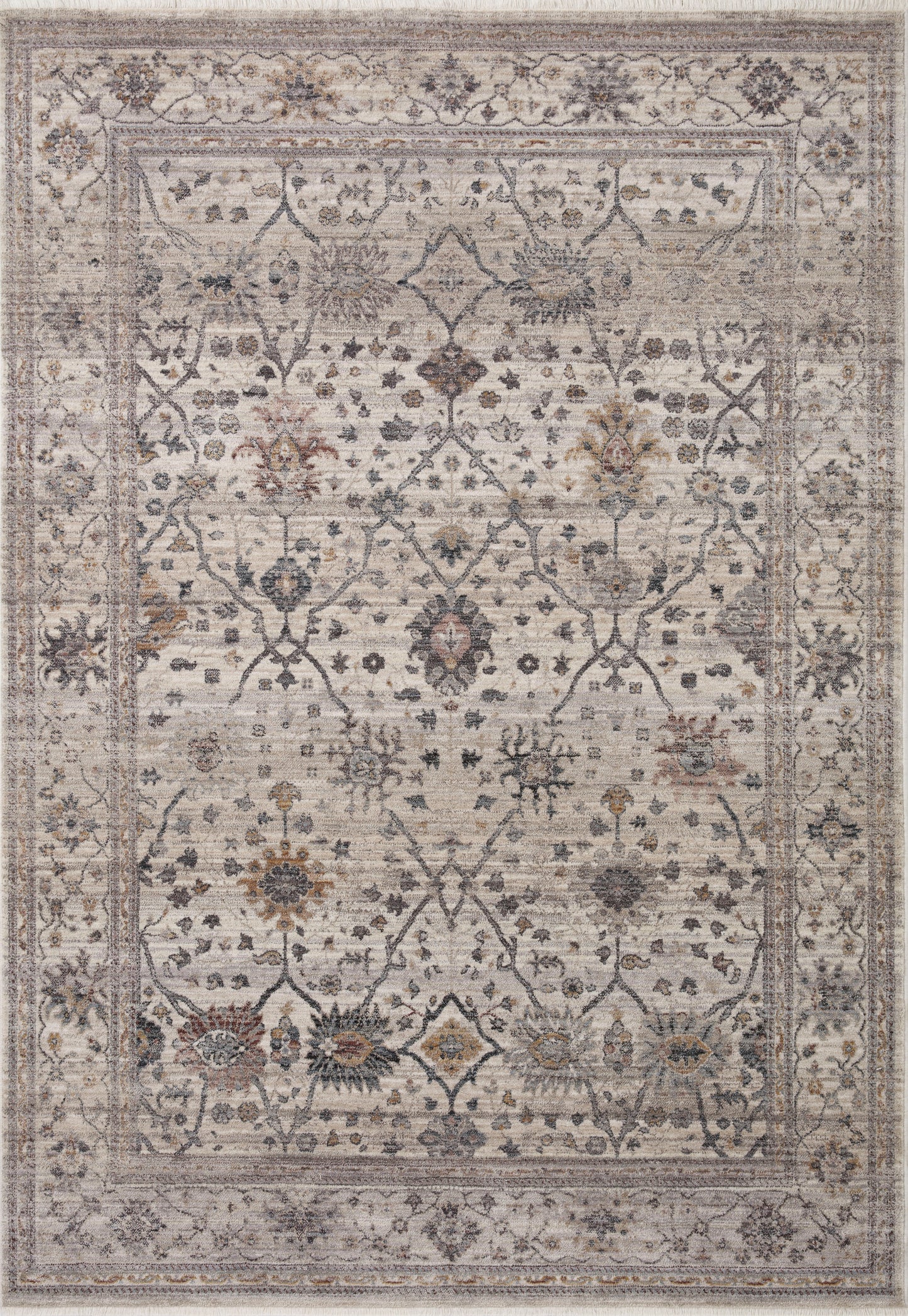 Lyra 04 Rug- Pebble/Multi - Chapin Furniture