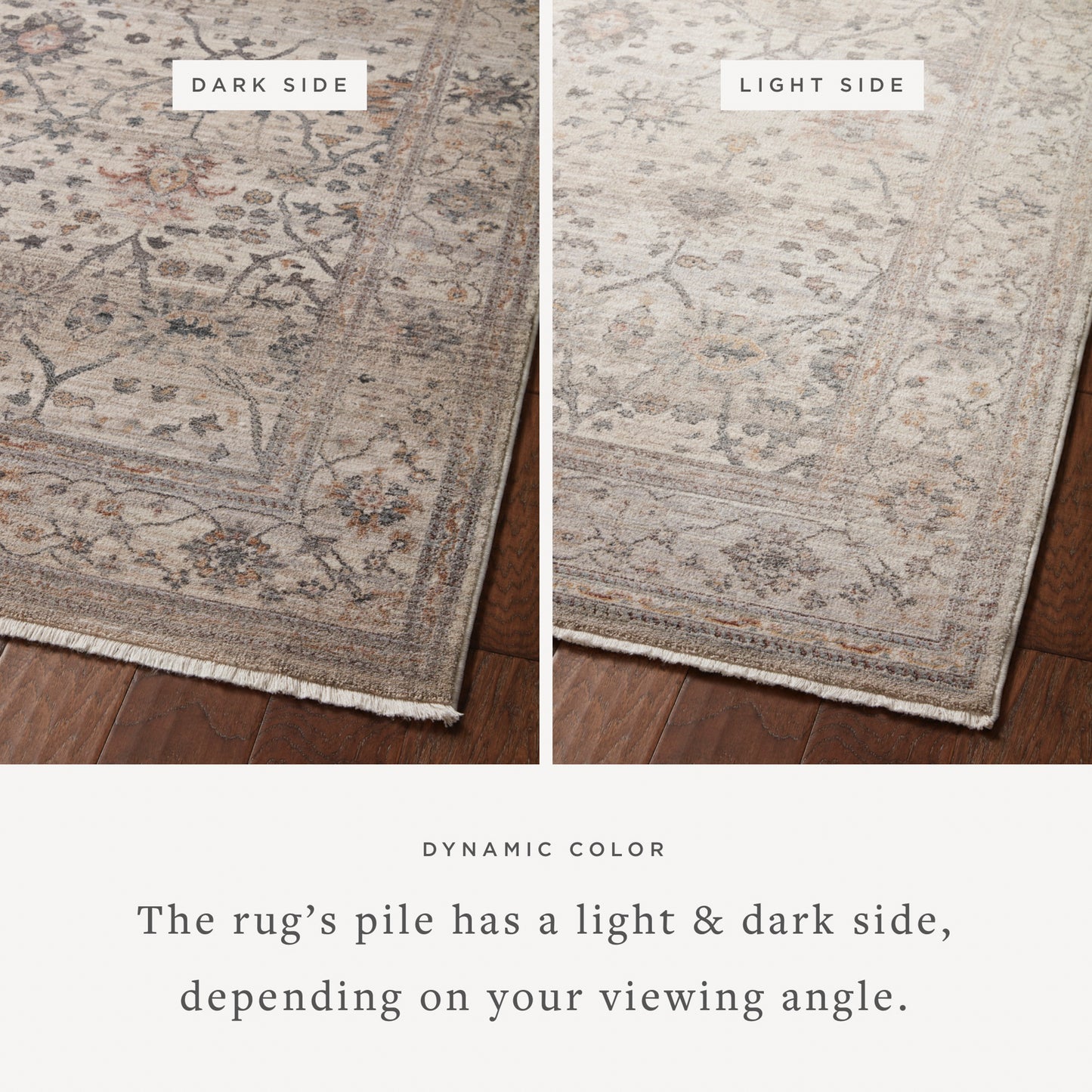 Lyra 04 Rug- Pebble/Multi - Chapin Furniture