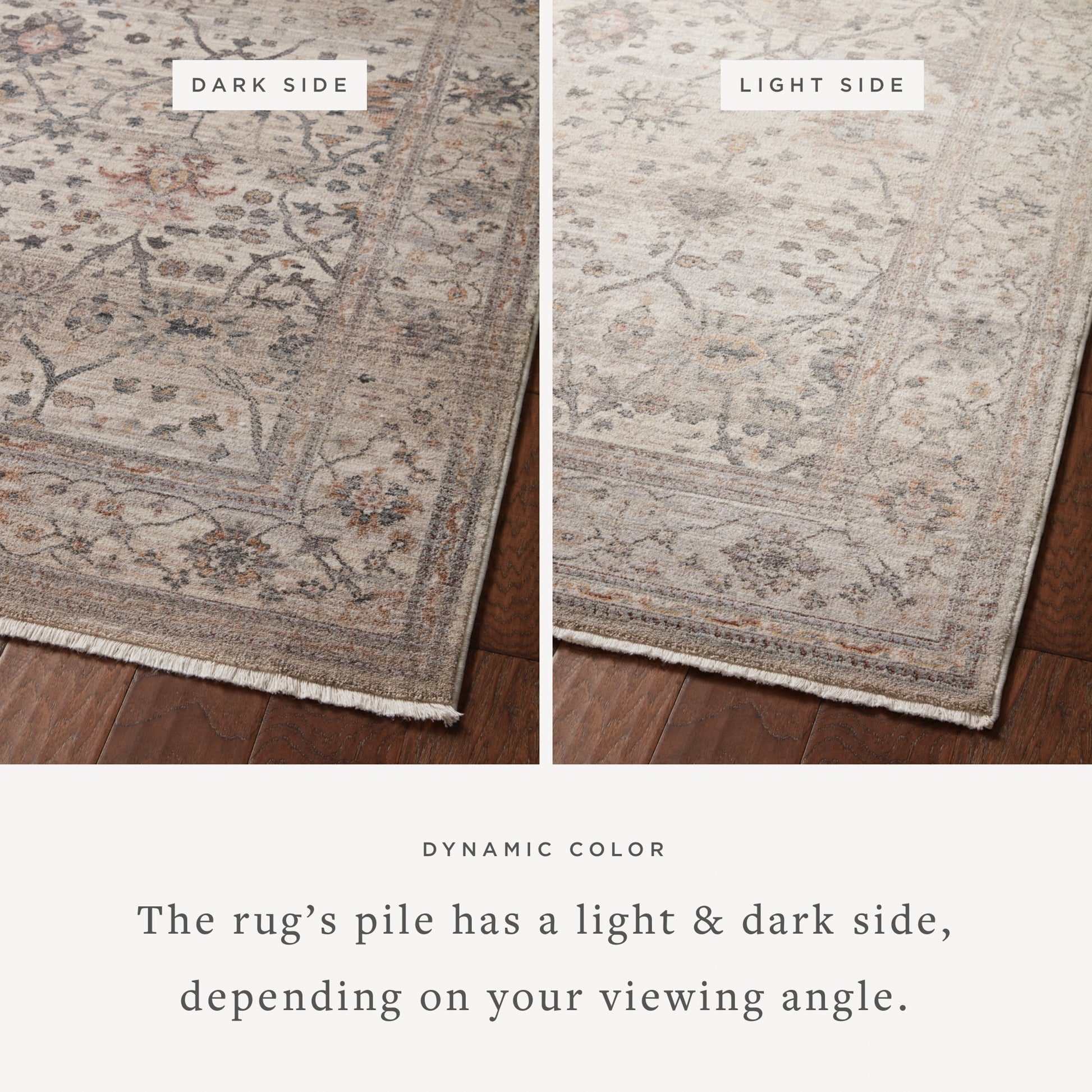 Lyra 04 Rug- Pebble/Multi - Chapin Furniture