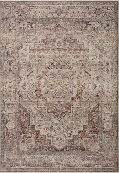 Lyra 06 Rug- Berry/Stone - Chapin Furniture