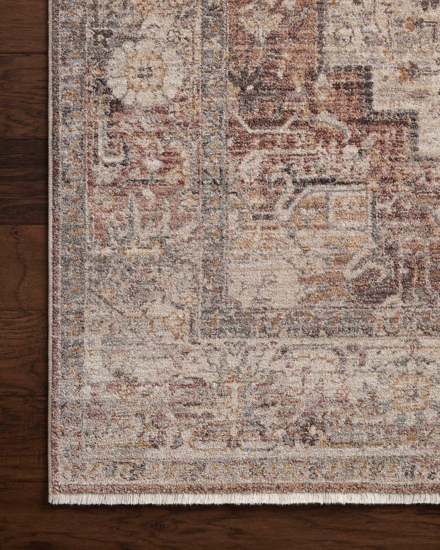 Lyra 06 Rug- Berry/Stone - Chapin Furniture