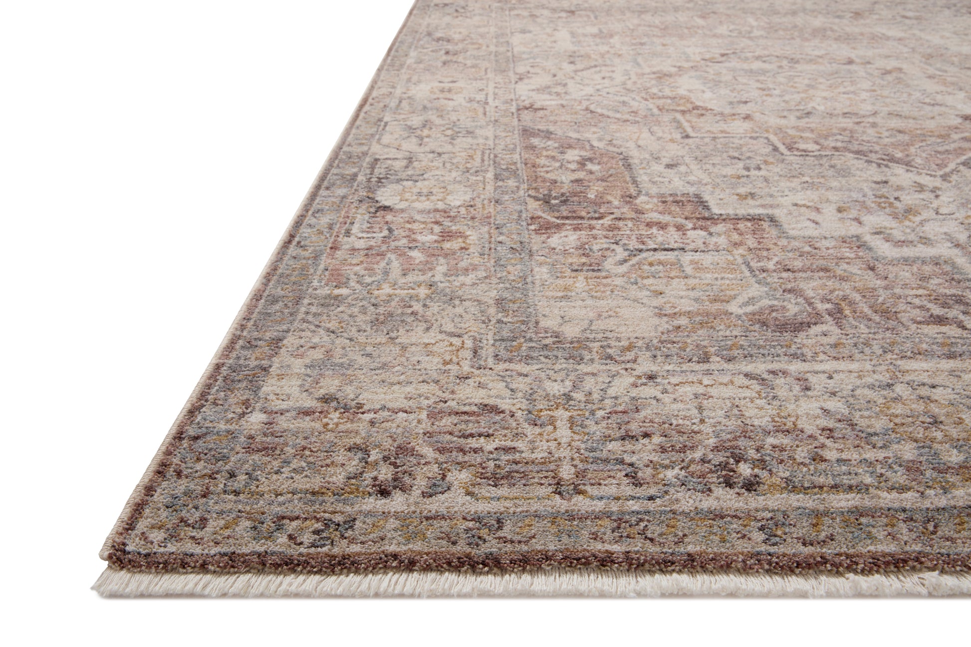 Lyra 06 Rug- Berry/Stone - Chapin Furniture