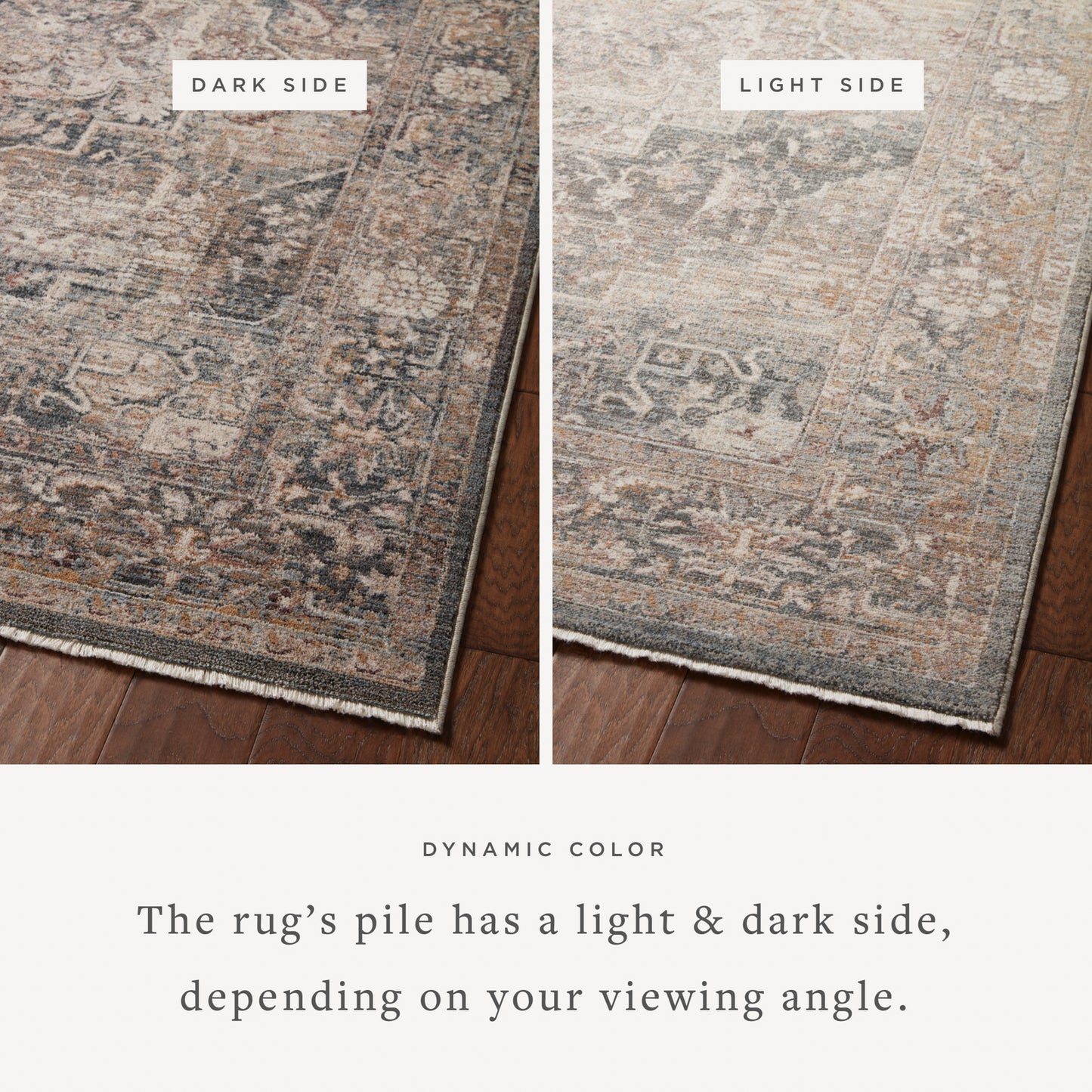 Lyra 06 Rug- Denim/Sand - Chapin Furniture