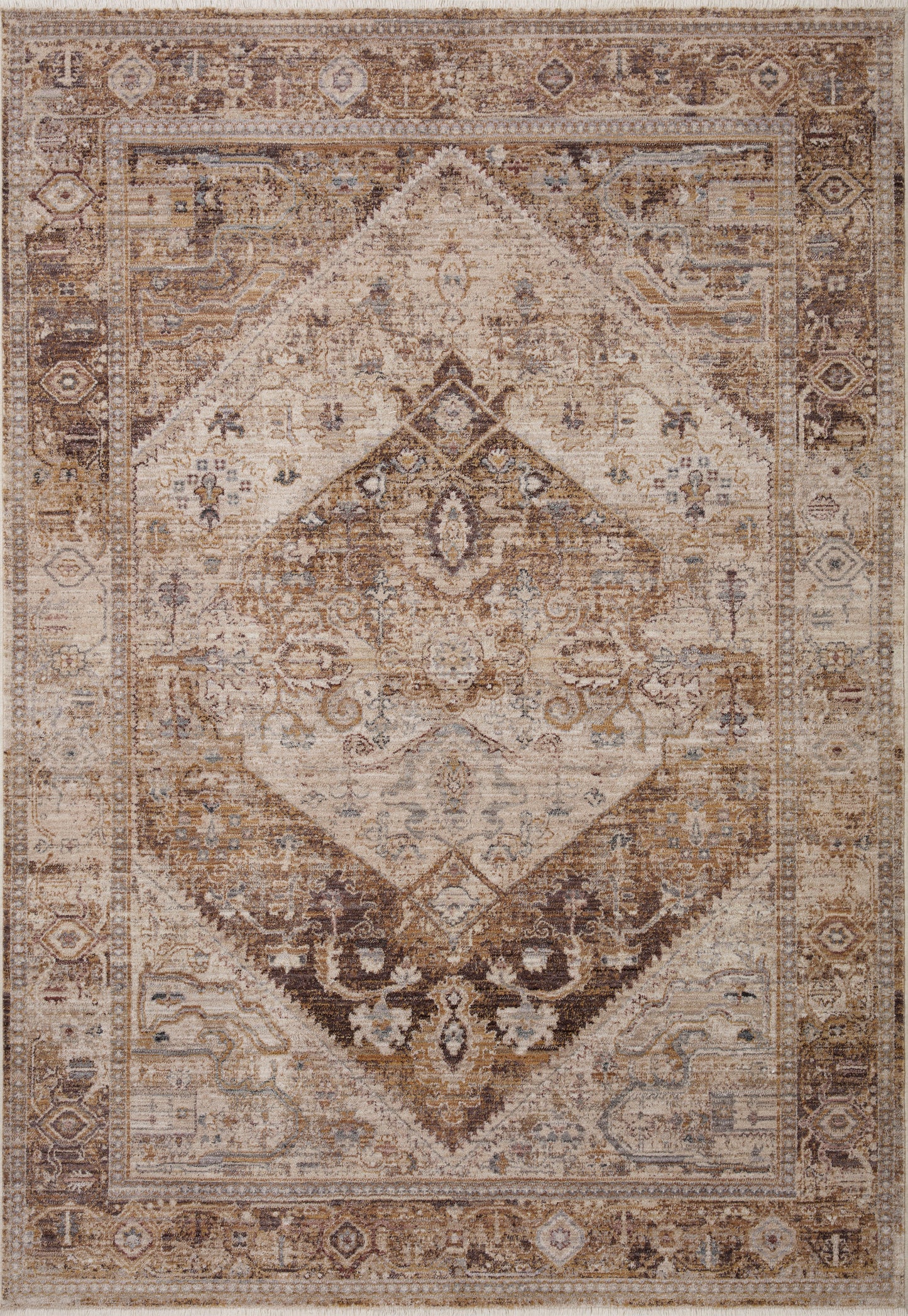 Lyra 07 Rug- Natural/Mocha - Chapin Furniture