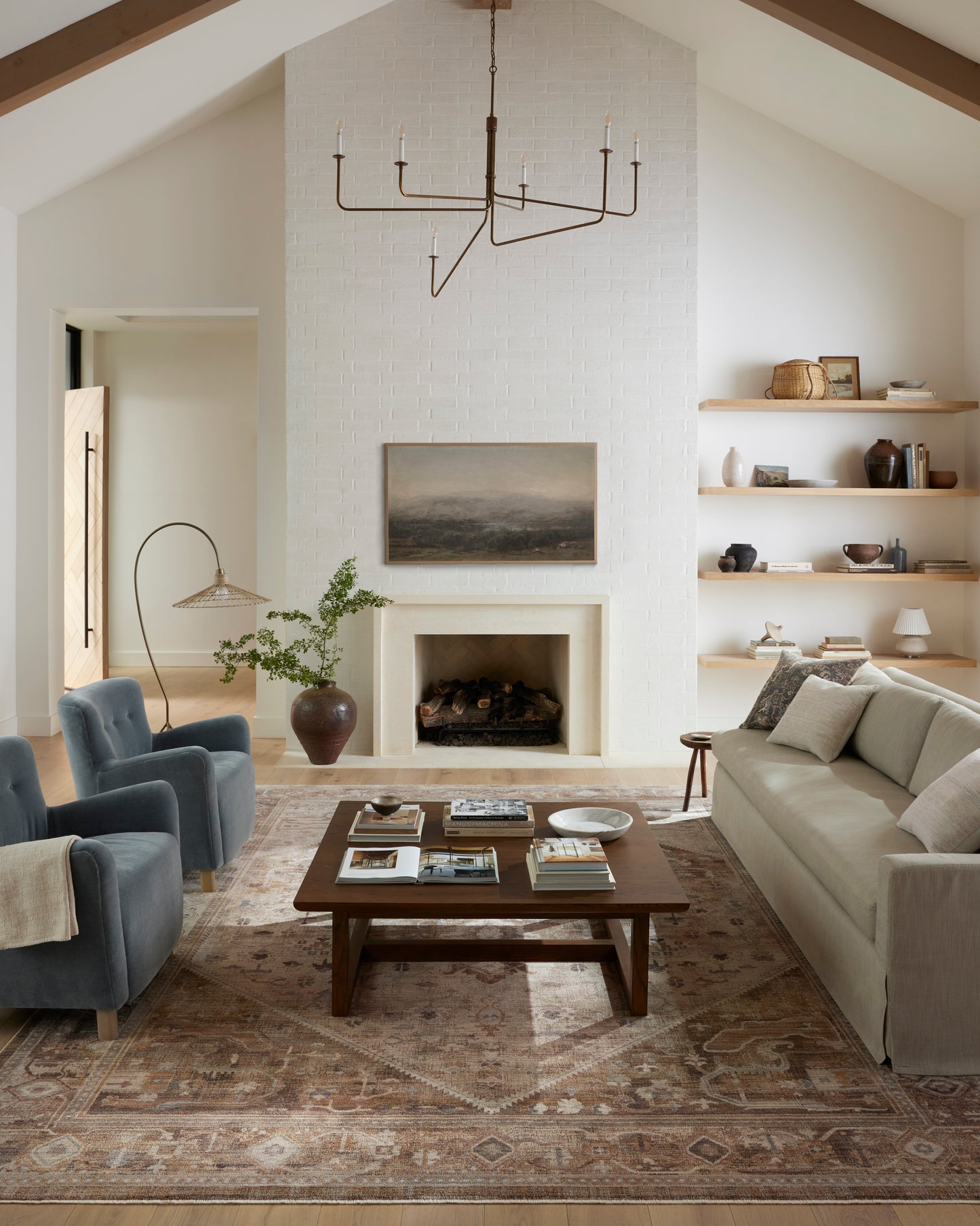 Lyra 07 Rug- Natural/Mocha - Chapin Furniture