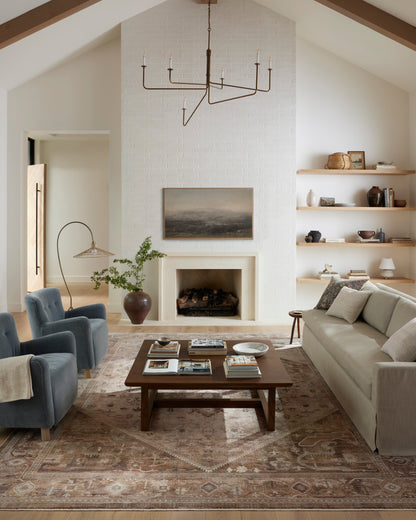 Lyra 07 Rug- Natural/Mocha - Chapin Furniture