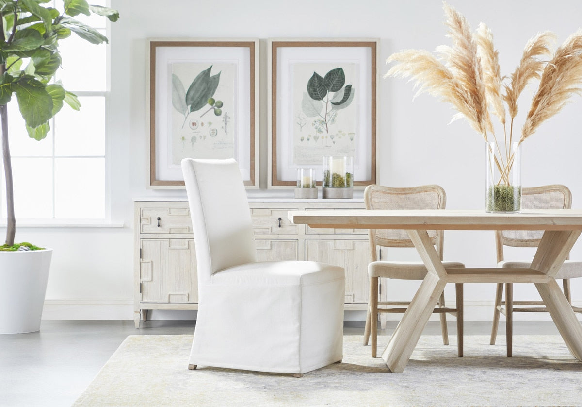 Levi Slipcover Dining Chair- Set of 2 - Chapin Furniture