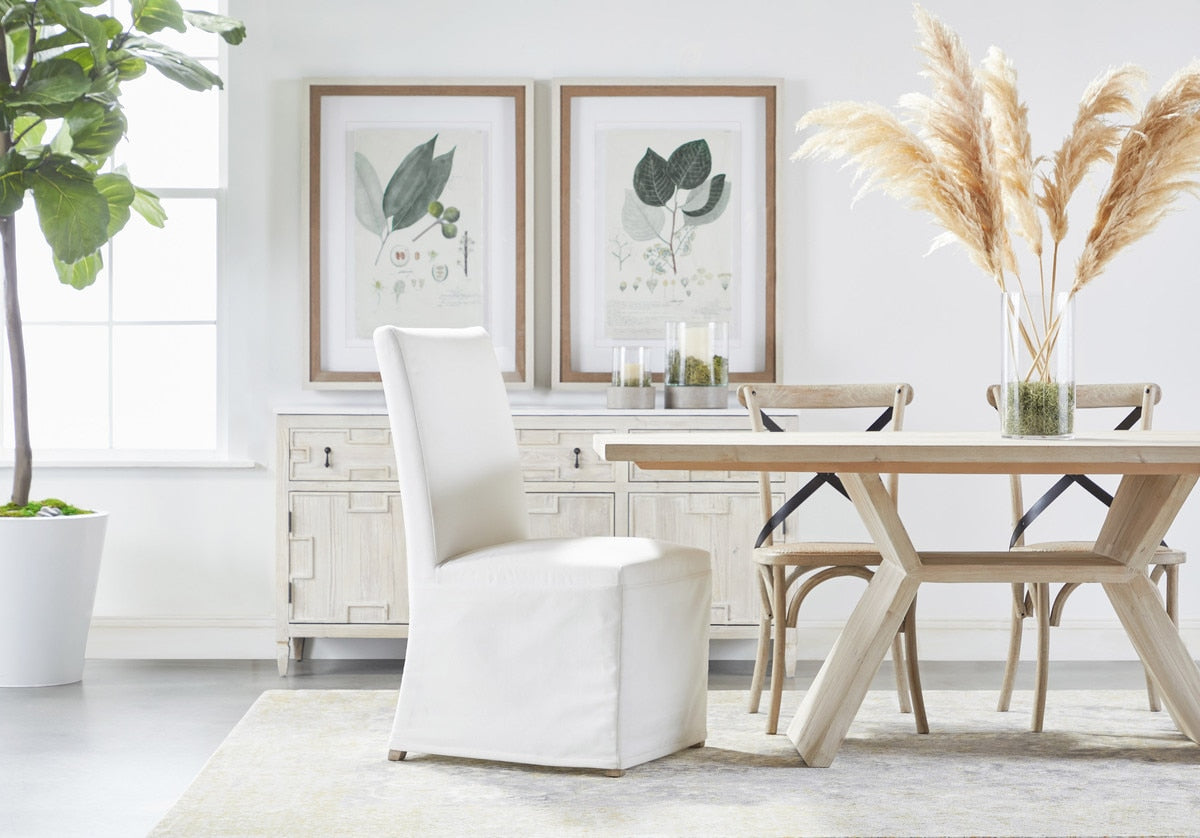 Levi Slipcover Dining Chair- Set of 2 - Chapin Furniture