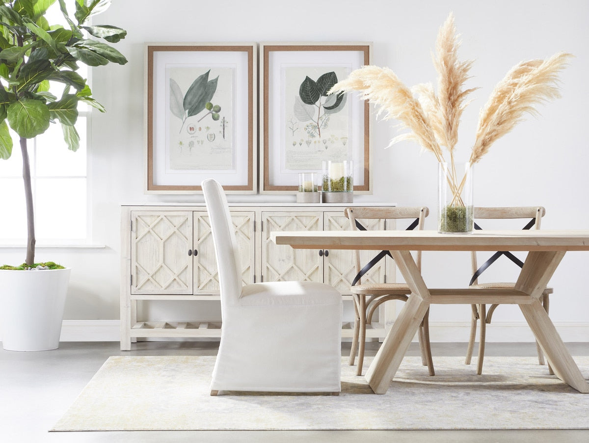 Levi Slipcover Dining Chair- Set of 2 - Chapin Furniture