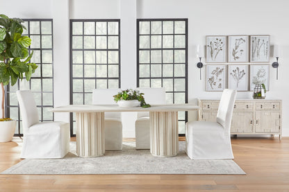 Levi Slipcover Dining Chair- Set of 2 - Chapin Furniture
