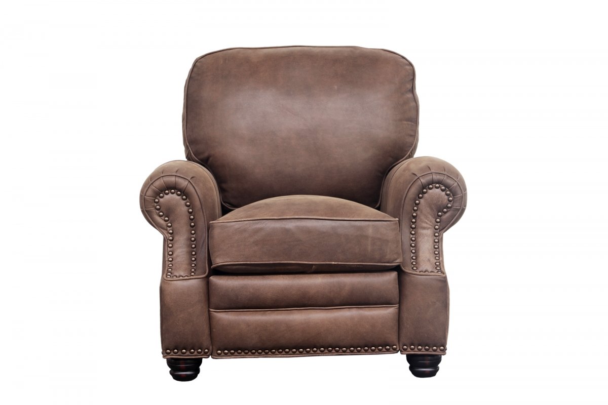 Longhorn Recliner in Chaps-Dark Sanded Bomber - Chapin Furniture