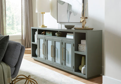 Perry Console With Doors & Hutch Option - Chapin Furniture