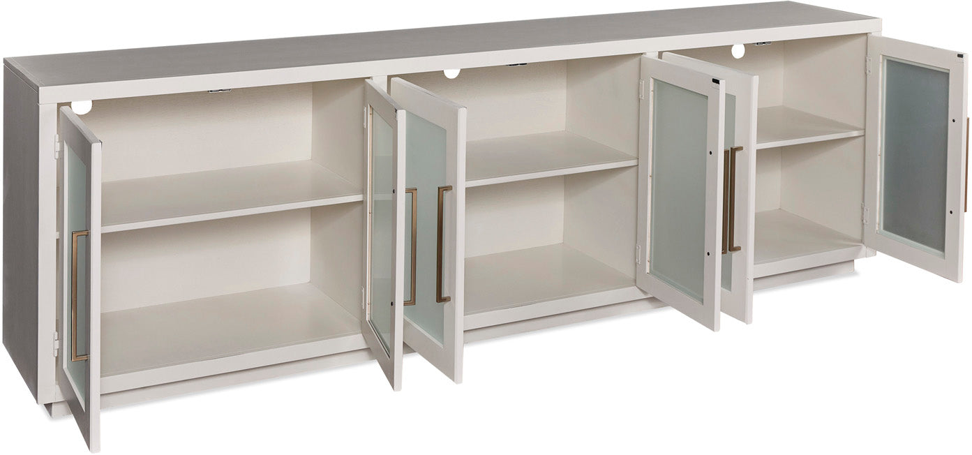 Perry Console With Doors & Hutch Option - Chapin Furniture
