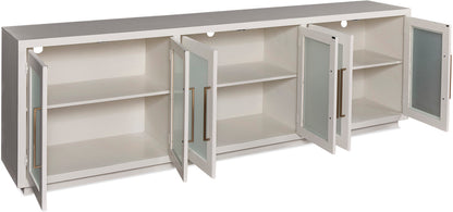 Perry Console With Doors & Hutch Option - Chapin Furniture