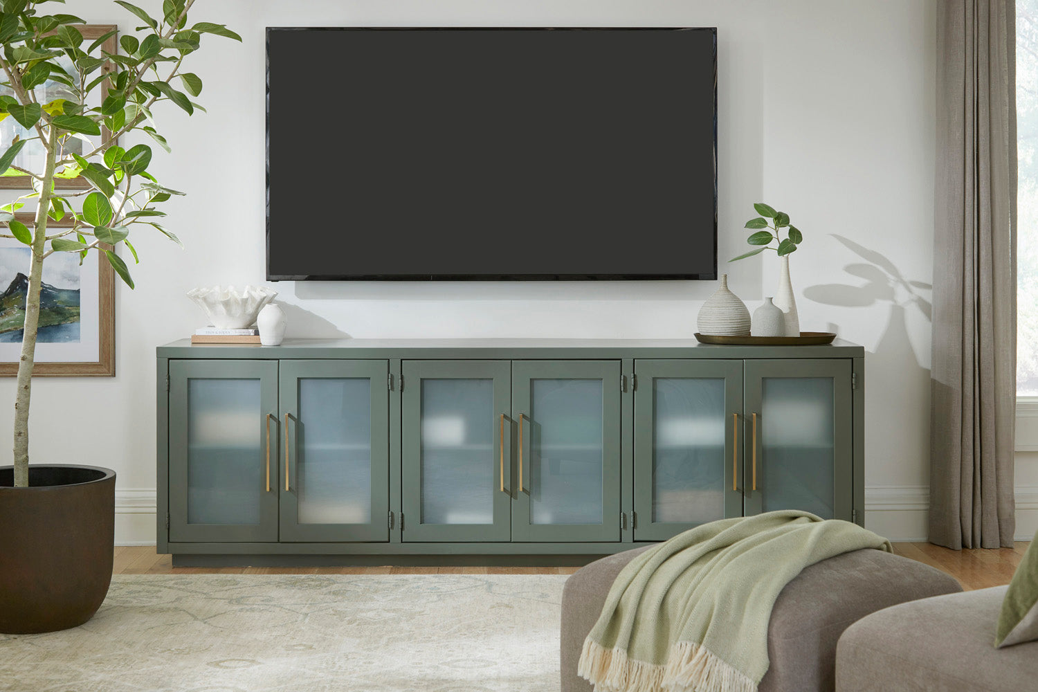 Perry Console With Doors & Hutch Option - Chapin Furniture